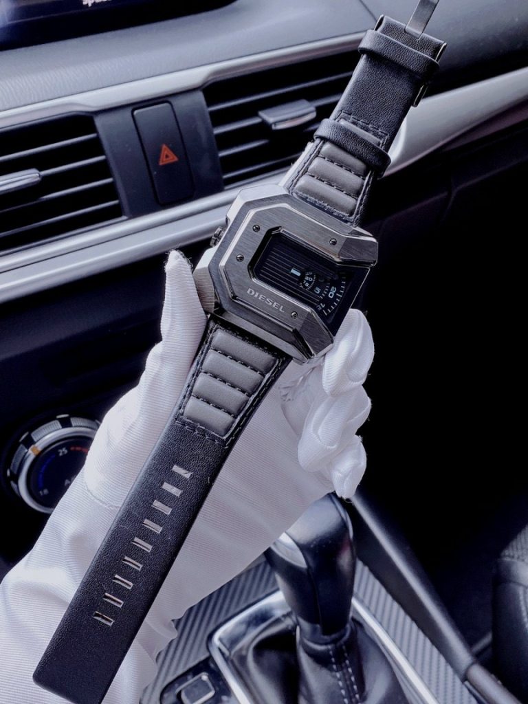 Đồng hồ Diesel nam dây da