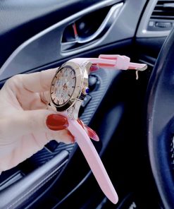 Đồng hồ Guess nữ mặt tròn