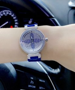 Đồng hồ Lv nữ đính đá