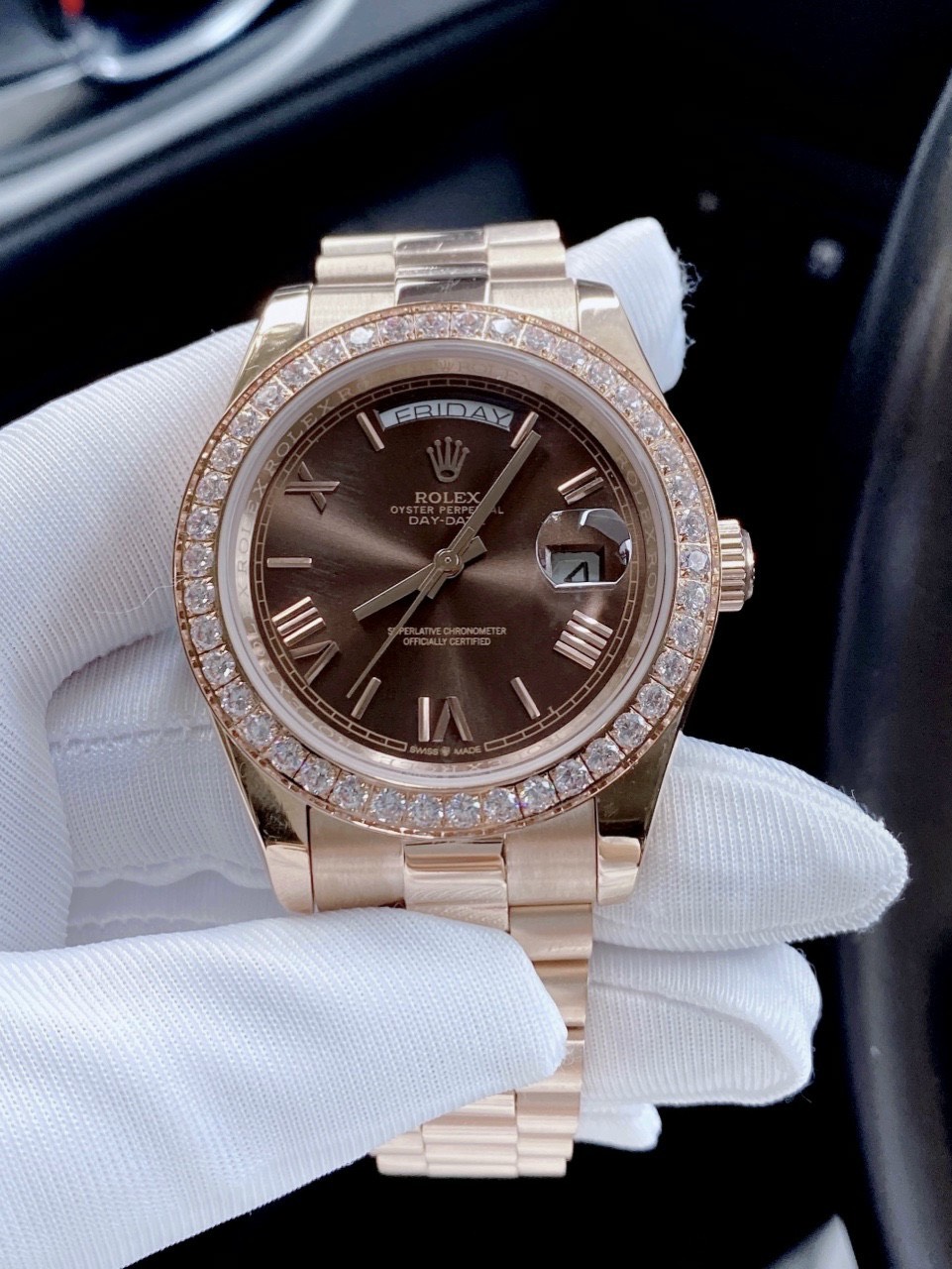 Đồng hồ Rolex nam đính đá Đồng hồ Rolex nam đính đá