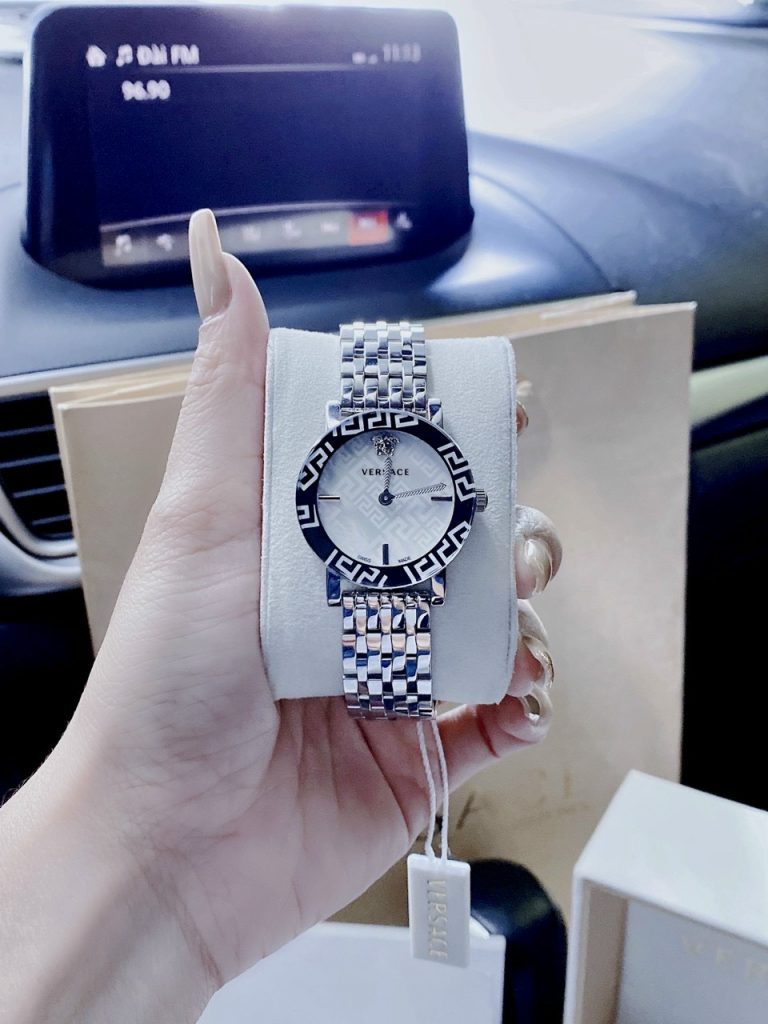 Đồng hồ Versace nữ mặt tròn
