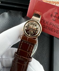 Đồng hồ nam dây da Patek Philippe