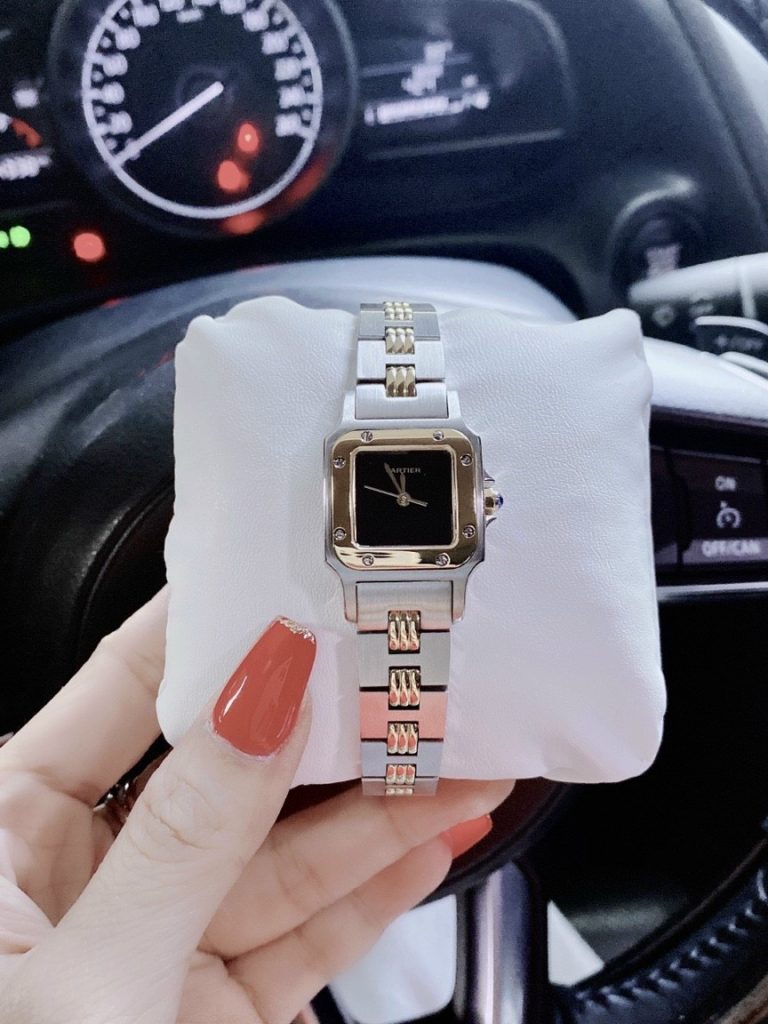 Đồng hồ Cartier nữ mặt vuông
