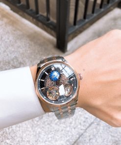 Đồng hồ Huboler nam dây kim loại