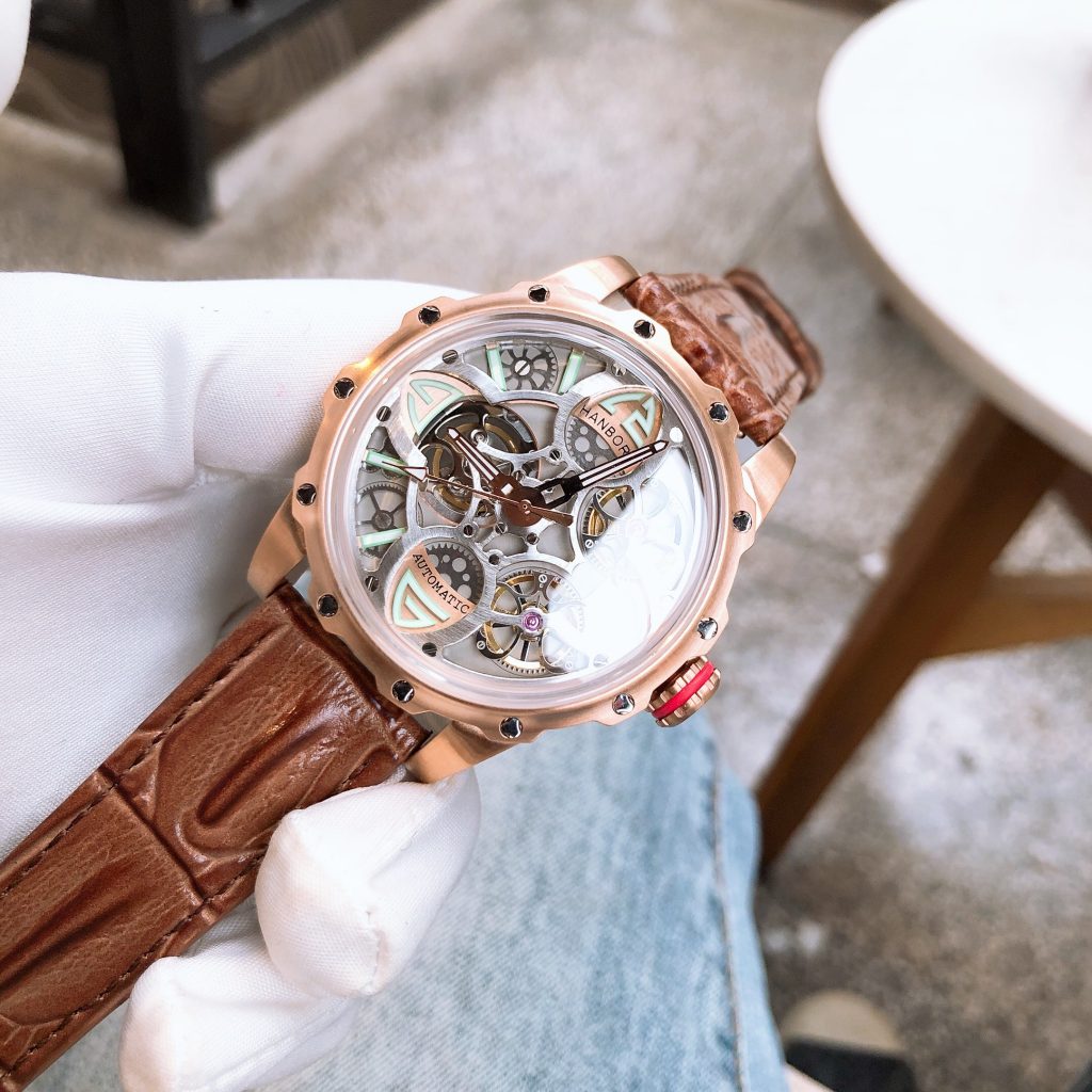 Đồng hồ Huboler nam máy cơ automatic