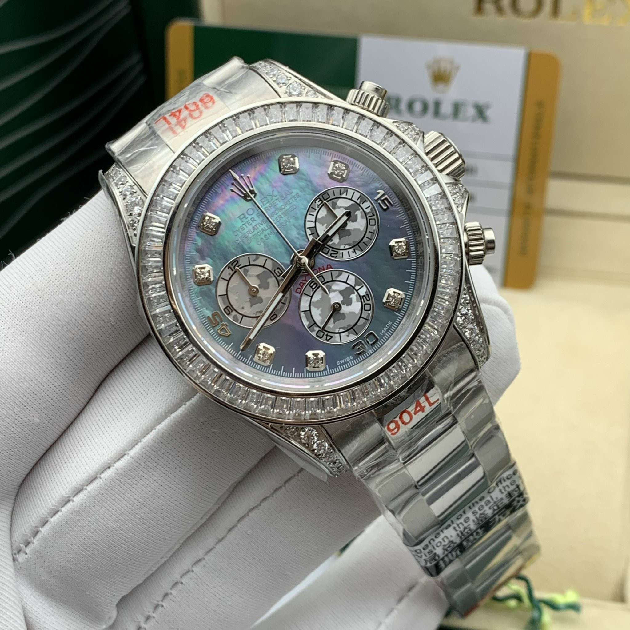 Đồng hồ Rolex nam đính đá Đồng hồ Rolex nam đính đá