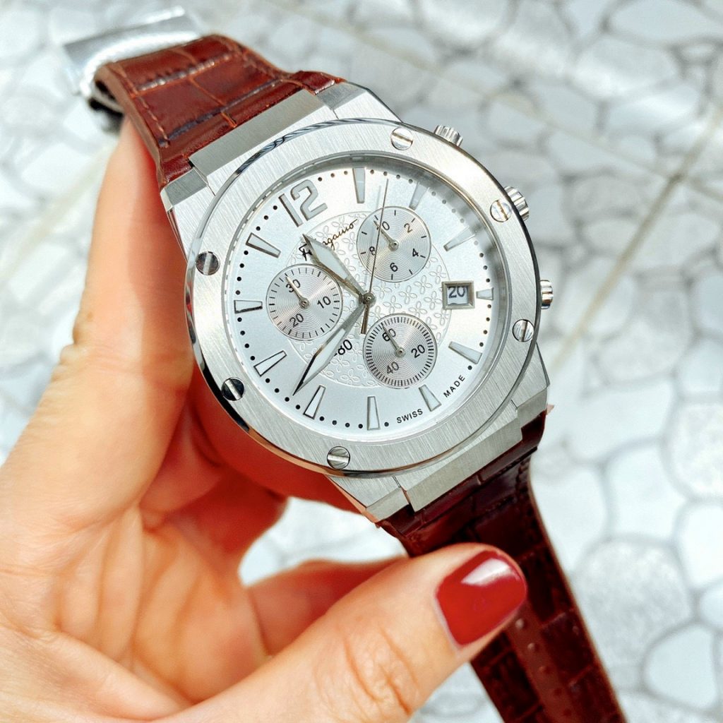 Đồng hồ Salvatore Ferragamo F80 nam 6 kim
