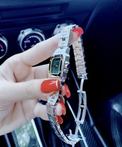 Đồng hồ nữ dây kim loại Cartier