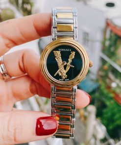 Đồng hồ nữ dây kim loại Versace