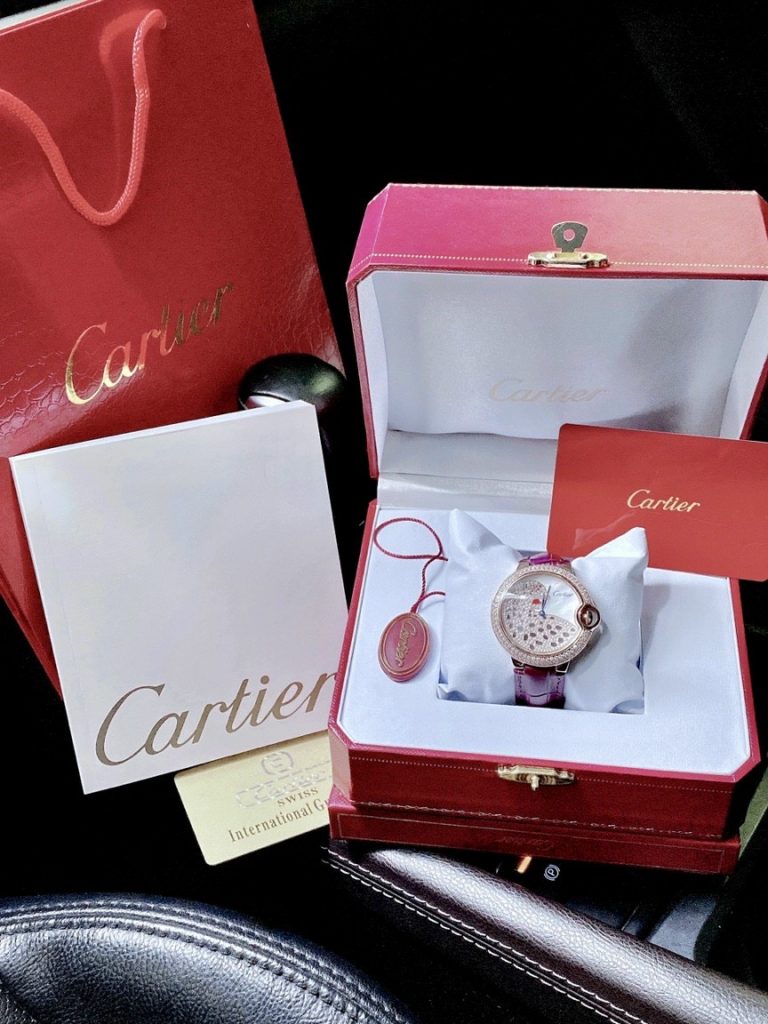 Đồng hồ nữ đính đá Cartier