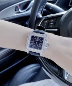 Đồng hồ Cartier nữ mặt vuông