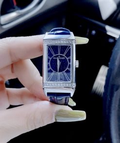 Đồng hồ Jaeger Lecoultre nữ dây da màu xanh dương