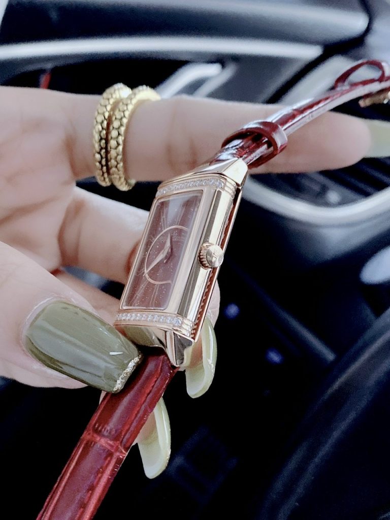 Đồng hồ Jaeger Lecoultre nữ mặt chữ nhật