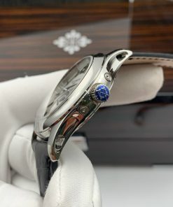 Đồng hồ Patek Philippe nam dây da màu đen