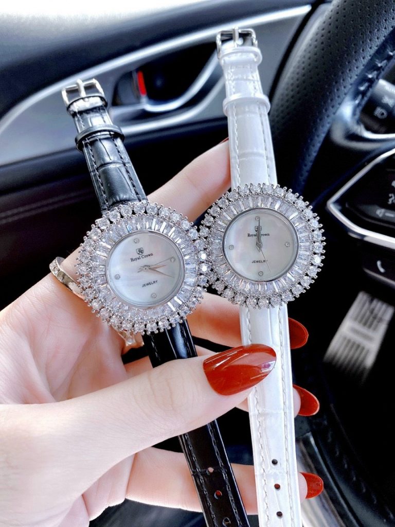 Đồng hồ Royal Crown nữ đính đá