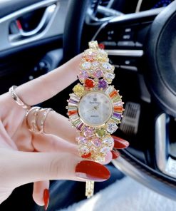 Đồng hồ Royal Crown nữ đính đá