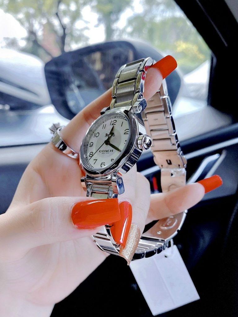 Đồng hồ Coach nữ dây kim loại