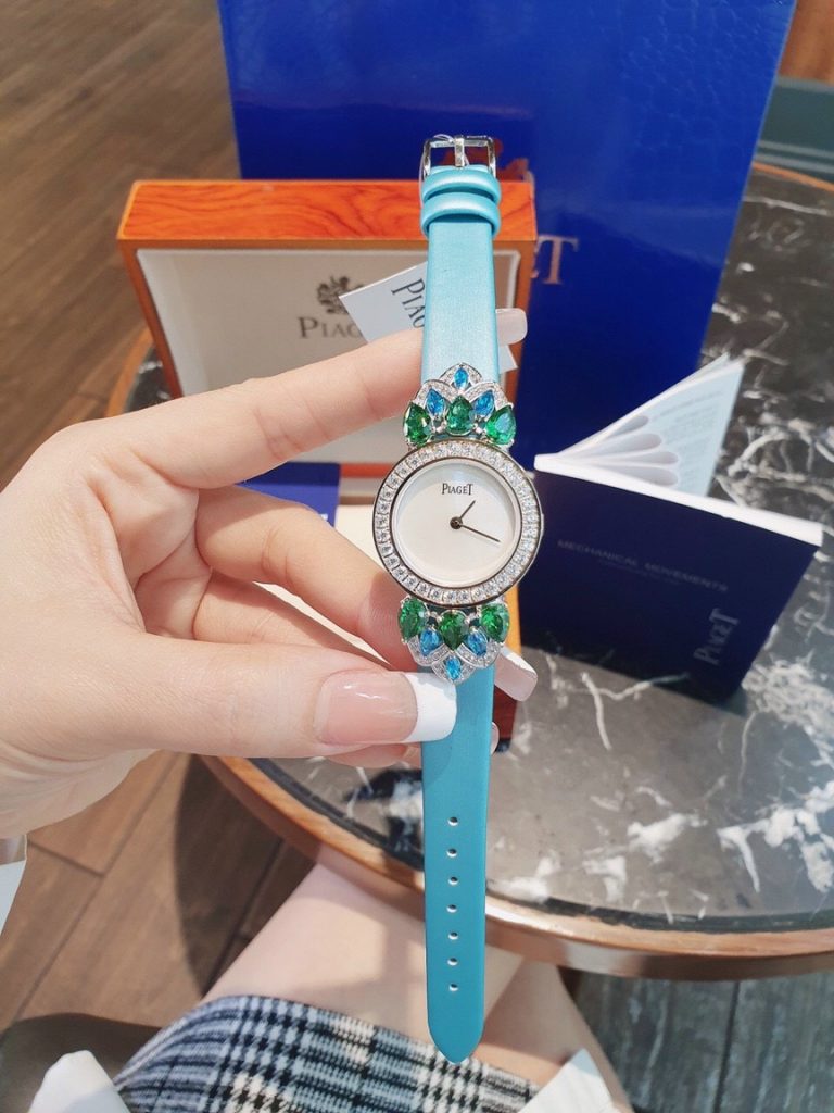 Đồng hồ Piaget nữ mặt tròn