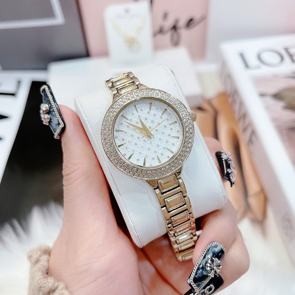 Đồng hồ Davena nữ đính đá