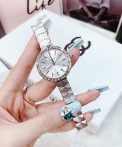 Đồng hồ Davena nữ đính đá pha lê