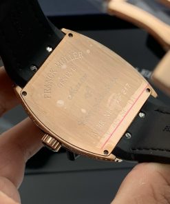 Đồng hồ Franck Muller V45 màu đen vỏ vàng hồng