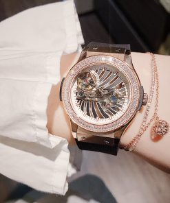 Đồng hồ Hanboro nữ đính đá