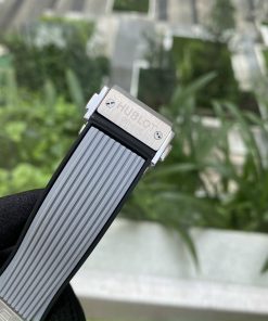 Đồng hồ Hublot nam dây cao su màu xám