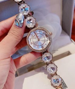 Đồng hồ Davena nữ dây kim loại