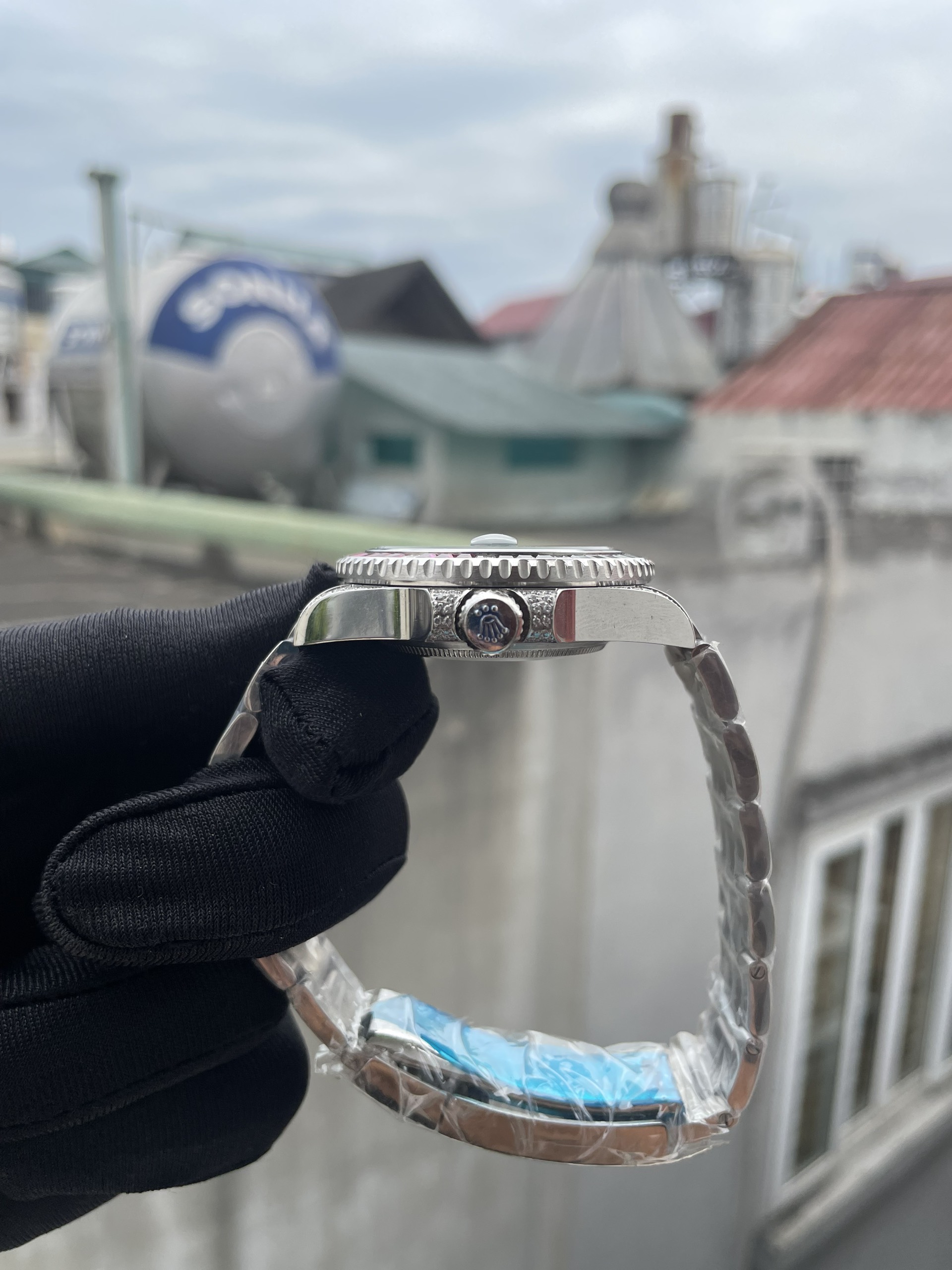 Đồng hồ nam đính đá Rolex