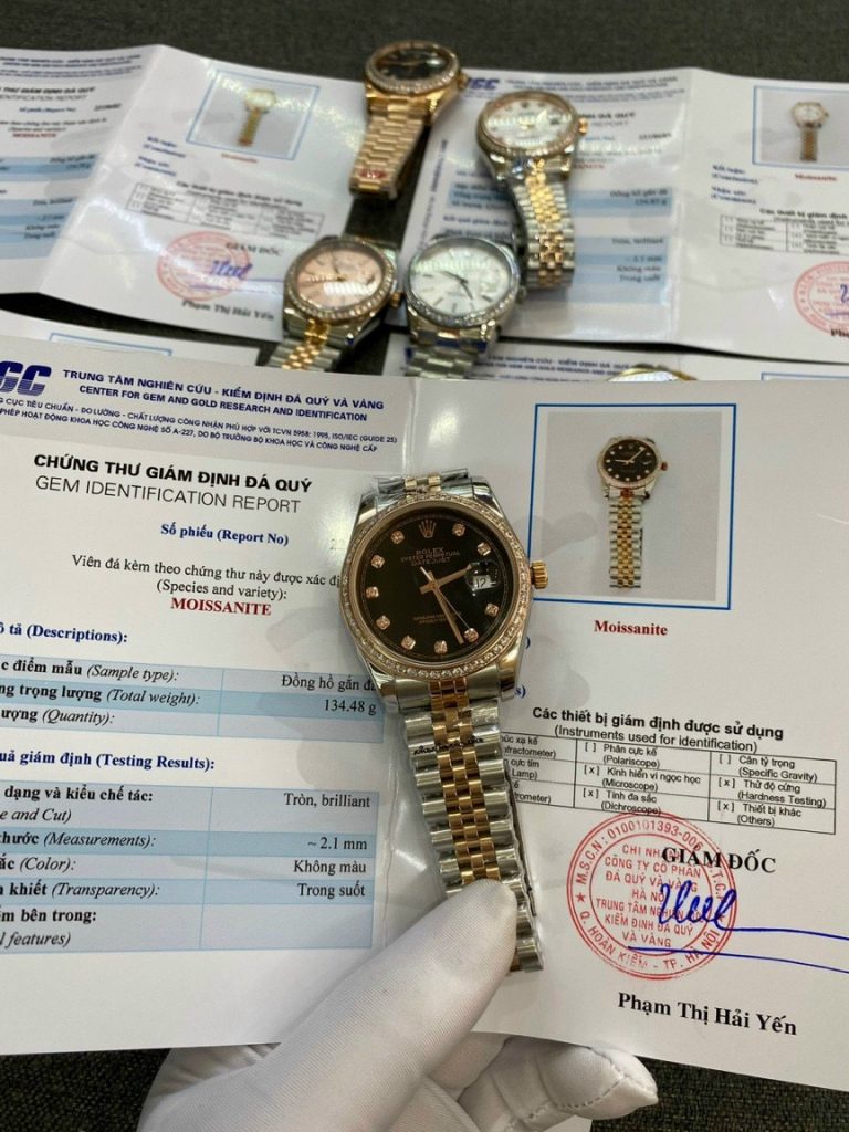 Dịch vụ độ kim cương đồng hồ là gì