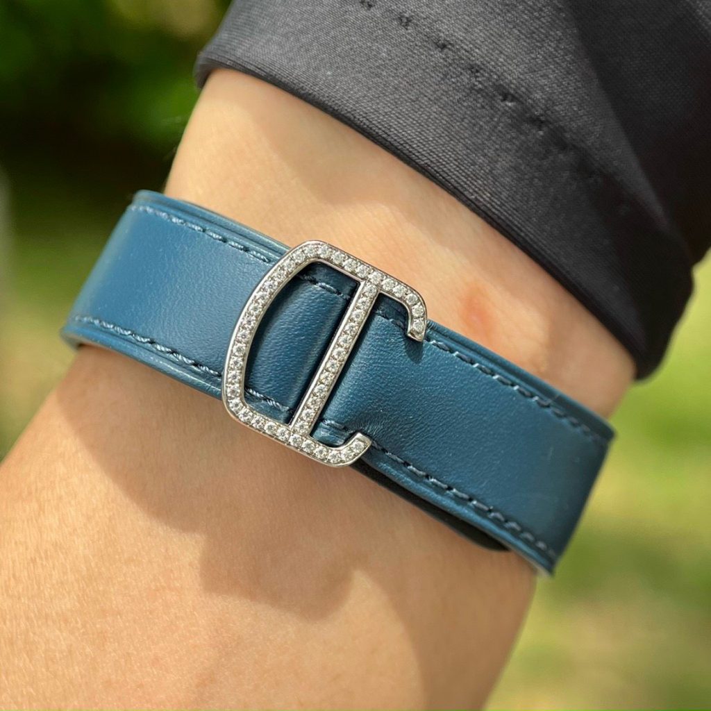 Độ kim cương Moissanite đồng hồ Cartier