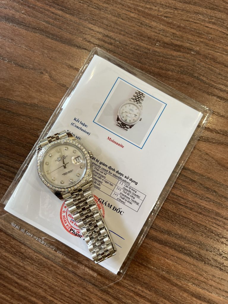 Độ kim cương đồng hồ Rolex