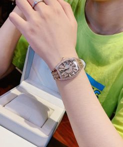 Đồng hồ Davena đính đá Swarovski