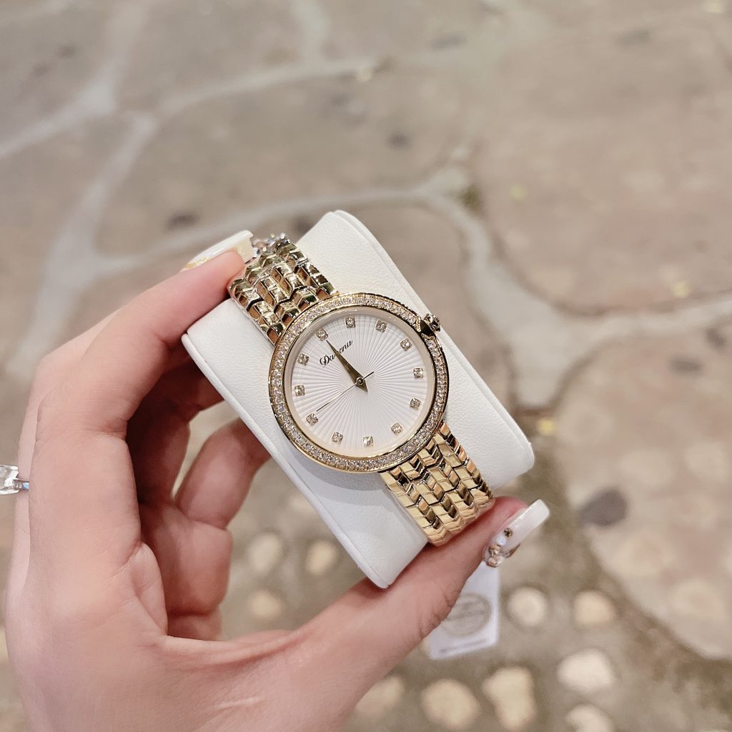 Đồng hồ Davena nữ đính đá Swarovski