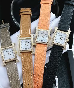 Đồng hồ Hermes mặt xà cừ