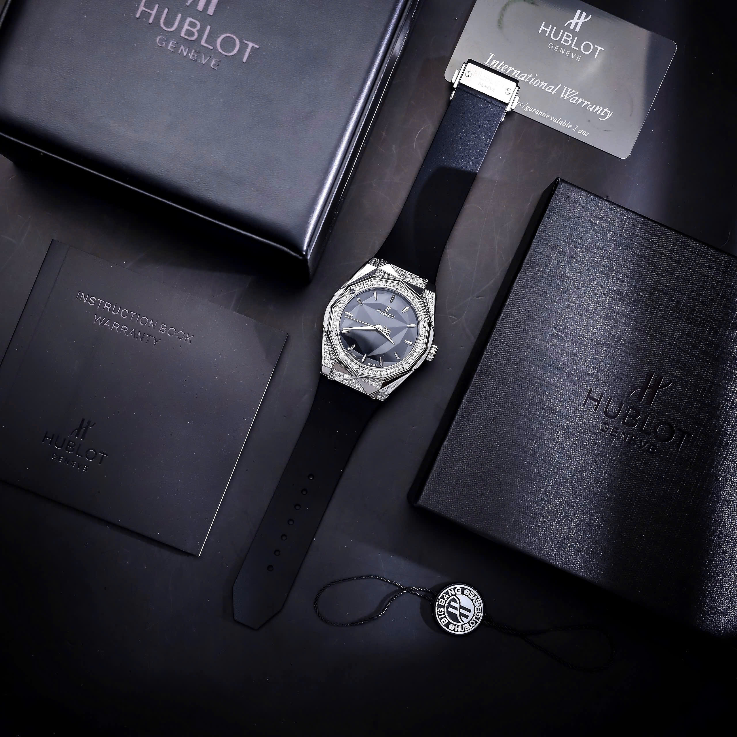 Đồng hồ Hublot Classic Fusion Orlinski Titanium Super Fake Nhật nam 44mm (2)