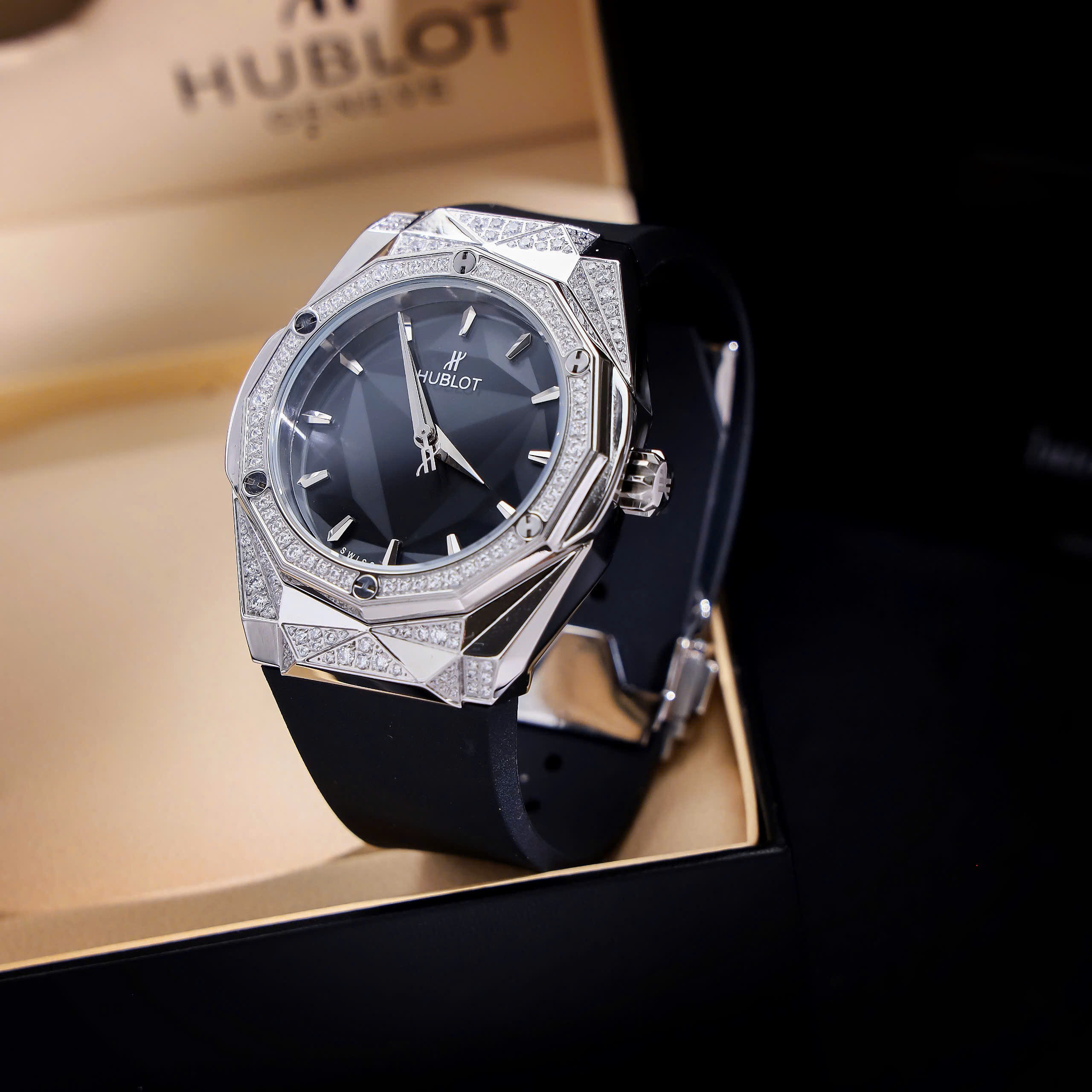 Đồng hồ Hublot Classic Fusion Orlinski Titanium Super Fake Nhật nam 44mm (6)