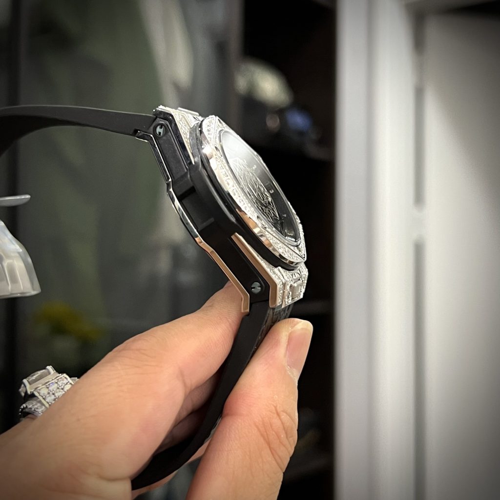 Đồng hồ Hublot nam đính đá