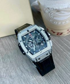 Đồng hồ Hublot nam đính đá Senna Champion 88 Super Fake Nhật (1)