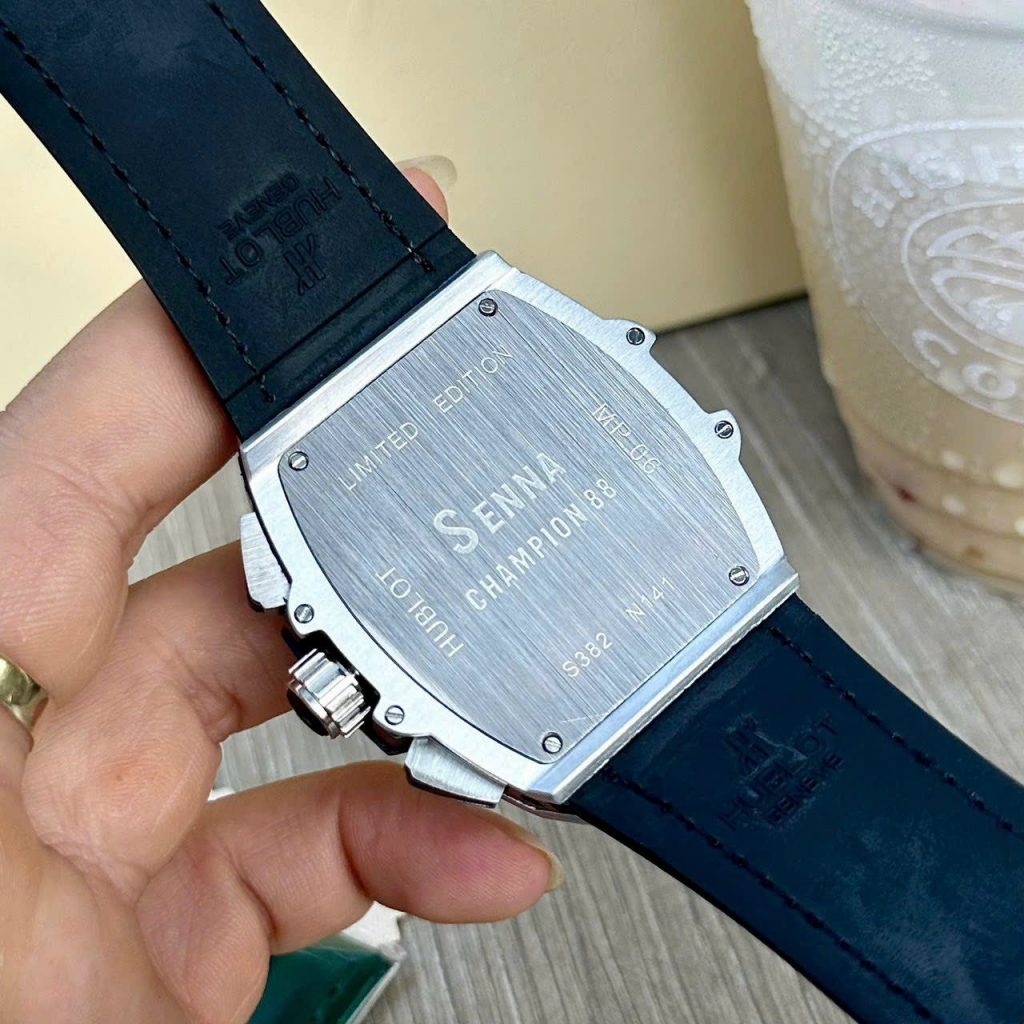 Đồng hồ Hublot nam đính đá Senna Champion 88 Super Fake Nhật (1)