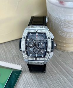 Đồng hồ Hublot nam đính đá Senna Champion 88 Super Fake Nhật (1)
