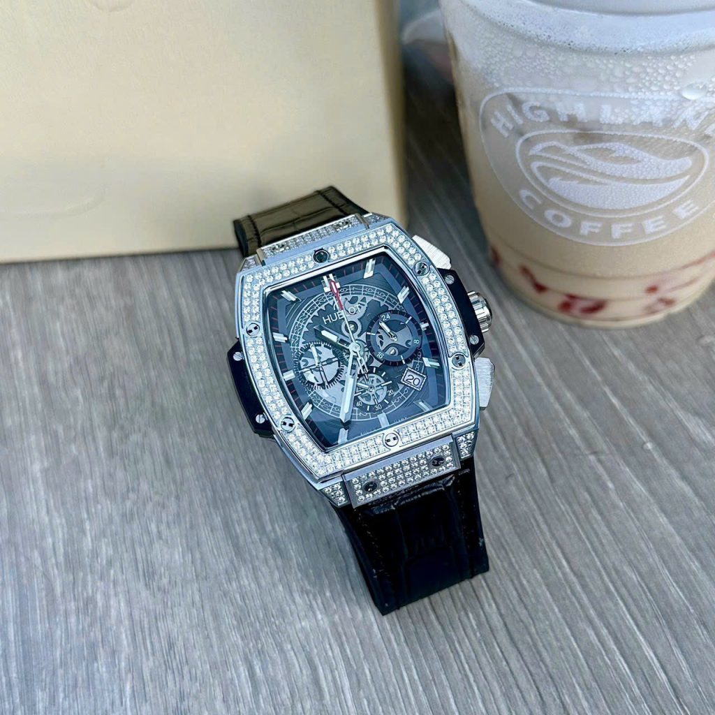 Đồng hồ Hublot nam đính đá Senna Champion 88 Super Fake Nhật (1)