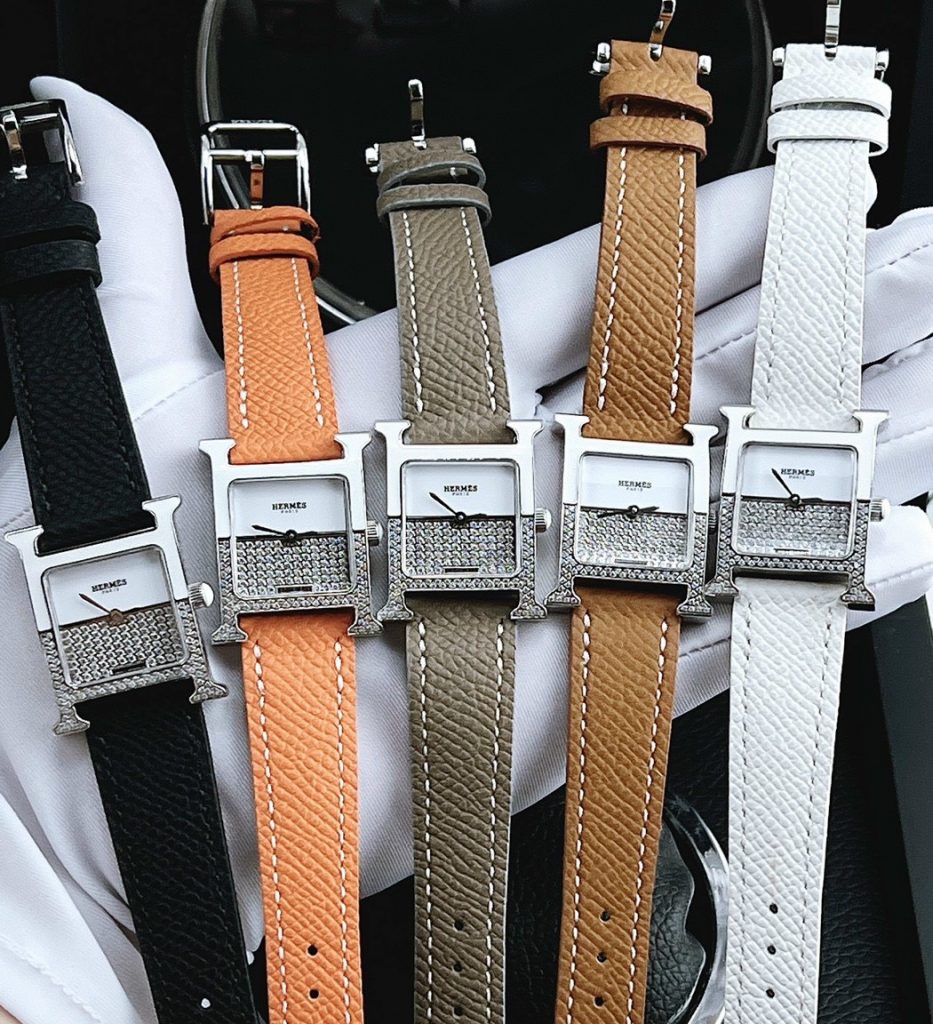 Đồng hồ nữ đính đá Hermes