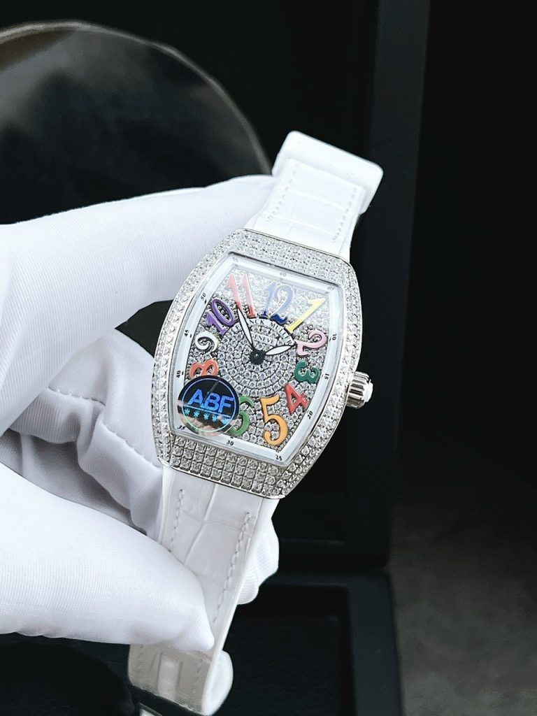 Đồng hồ Franck Muller V32 ABF màu trắng