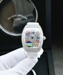 Đồng hồ Franck Muller V32 màu trắng