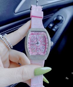Đồng hồ Franck Muller V32 nữ màu hồng