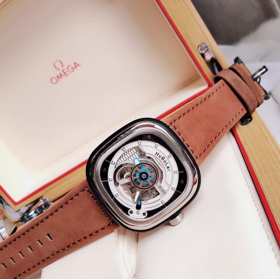 Đồng hồ Huboler nam máy cơ Automatic