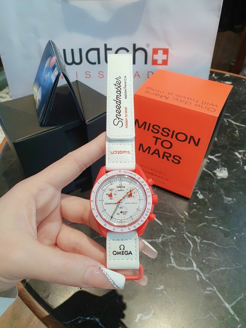 Đồng hồ Omega x Swatch Fake Nhật Đồng hồ Omega x Swatch Fake Nhật