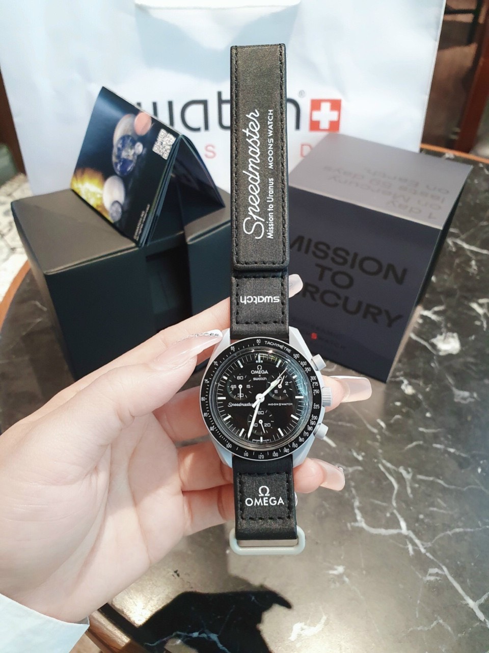 Đồng hồ Omega x Swatch fake Đồng hồ Omega x Swatch fake