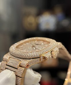 Đồng hồ Patek Philippe Full Diamonds Rose Gold